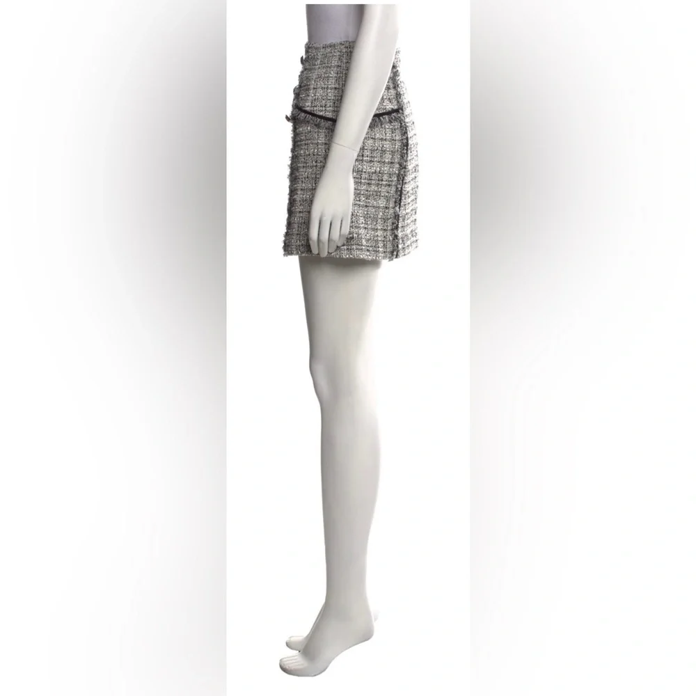 NWOT Veronica beard multi-colored tweed skirt - Picture 4 of 13